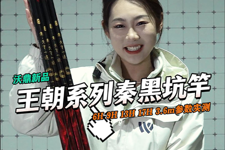 新品情报 | 沃鼎王朝系列秦黑坑竿参数实测，速来围观！